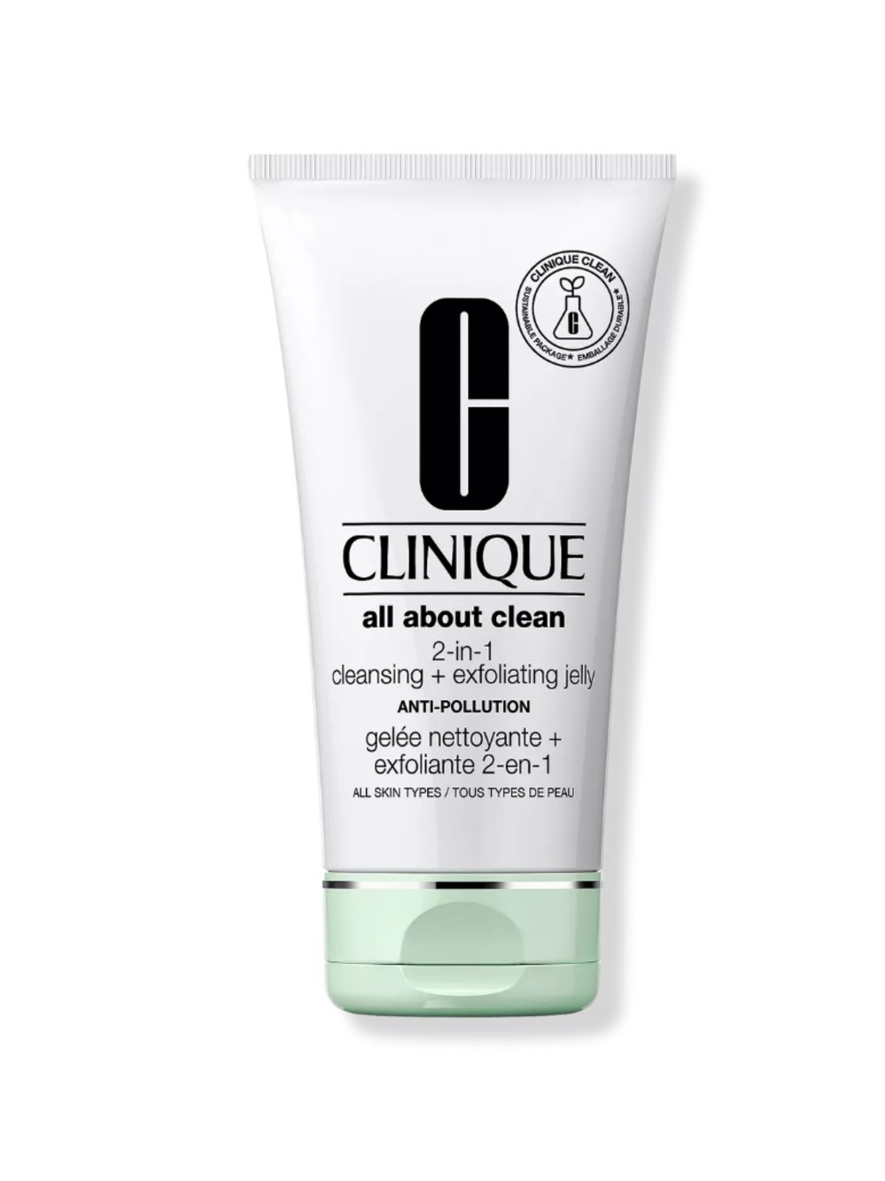 Clinique All About Clean 2-in-1 Cleansing & Exfoliating Jelly 5 oz New no Box